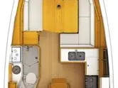 Jeanneau Sun Odyssey 379 charter bareboat or skippered in  Alimos