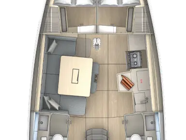 Yacht hire Trogir cheap Dufour 41