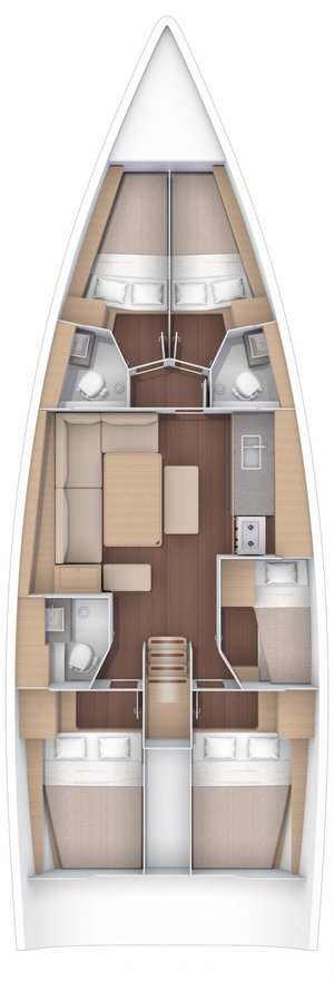 Charter a Dufour Dufour 470 in Trogir on Samboat