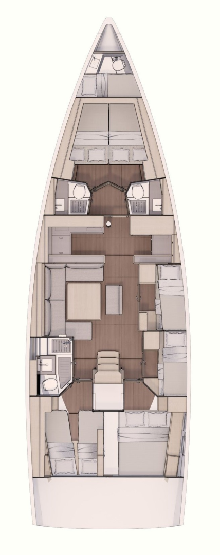 Hire Sailboat with or without skipper Dufour Sukošan