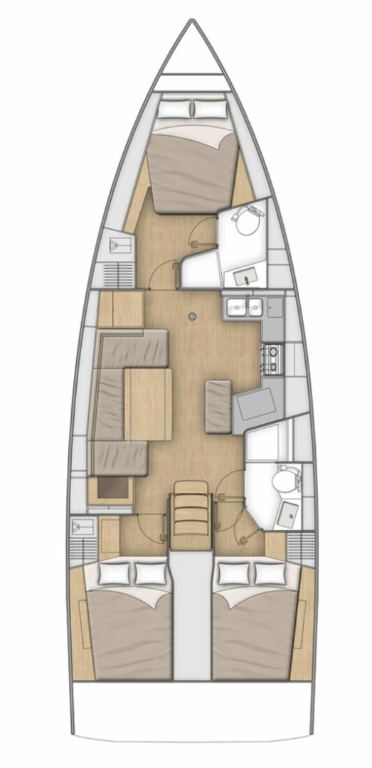Bénéteau Oceanis 40.1 charter bareboat or skippered in  Pomer