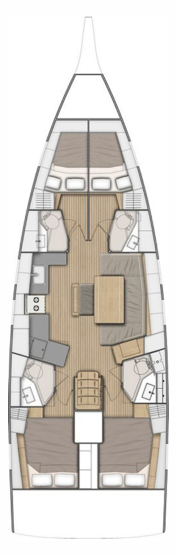 Yacht charter Biograd na Moru - Bénéteau Oceanis 46.1 on SamBoat