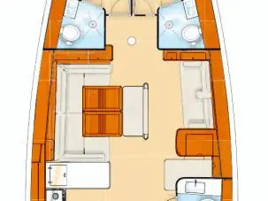 Hire a Bénéteau Oceanis 54 Salamina