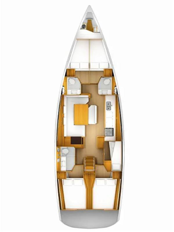 Sailboat to hire Gouvia at the best price