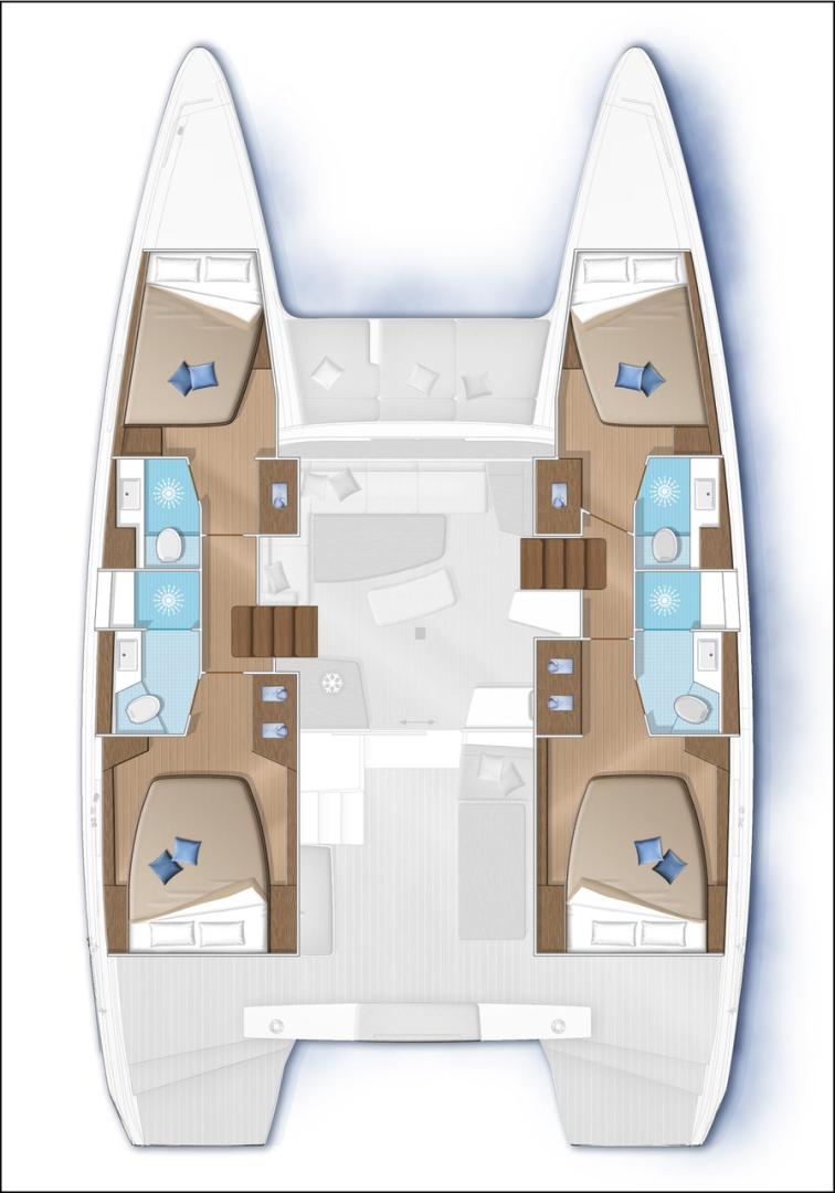 Catamaran to hire Seget Donji at the best price