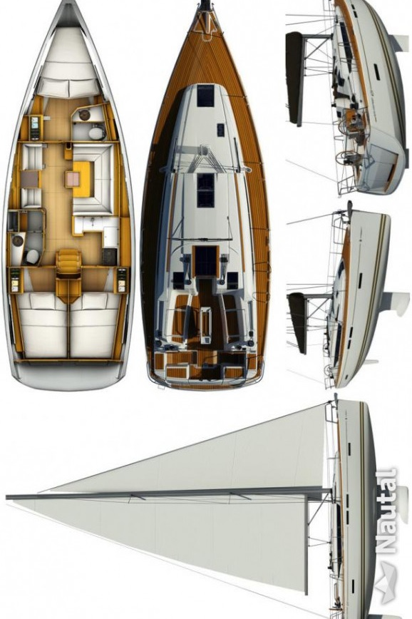 Jeanneau Sun Odyssey 409 charter bareboat or skippered in  Gouvia
