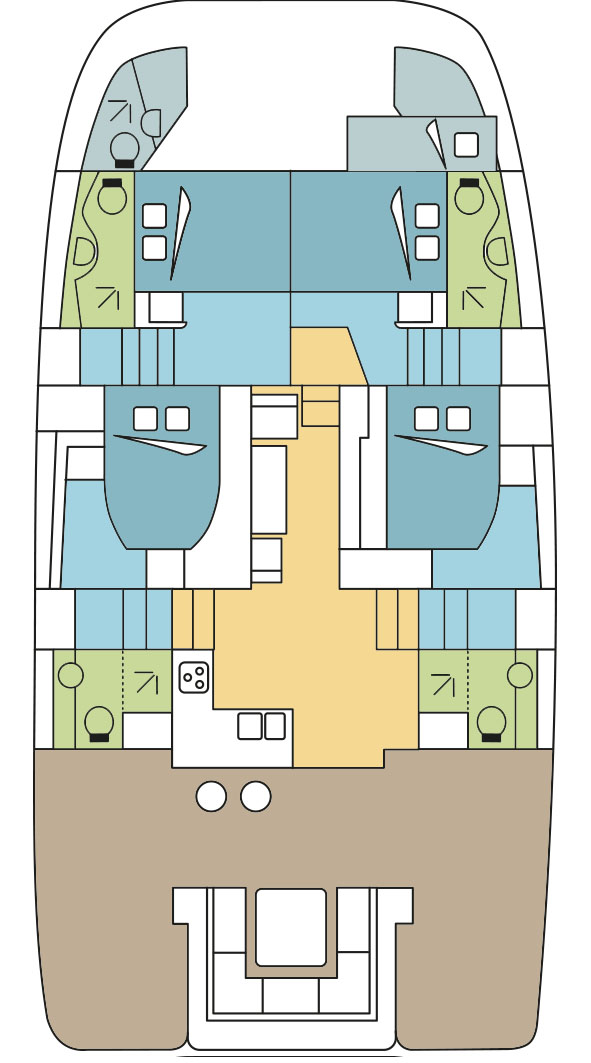 Hire Motorboat with or without skipper Aquila Le Marin