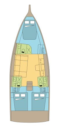 Sailboat hire in Lefkáda - Dufour Dufour 41