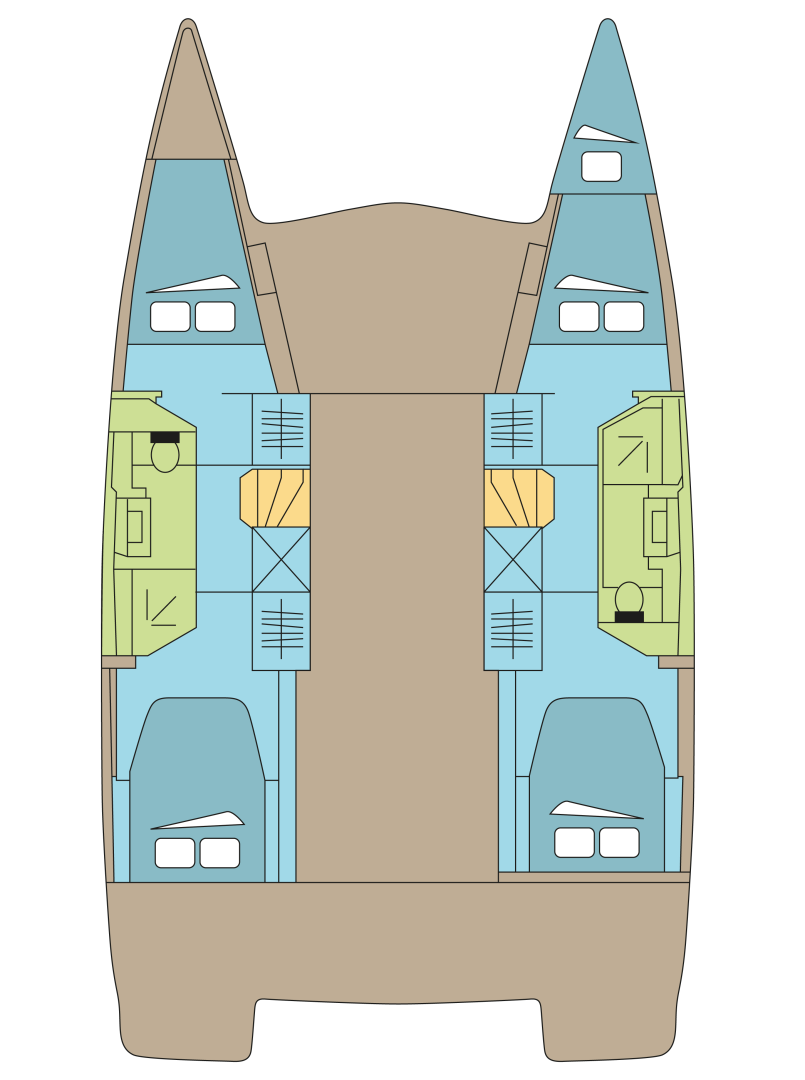 Charter a Fountaine Pajot Isla 40 in Parham Town on Samboat