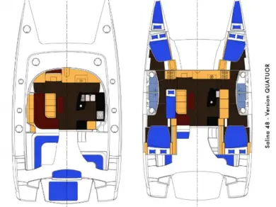 Charter a Fountaine Pajot Salina 48 in Corazón de Jesús Island on Samboat