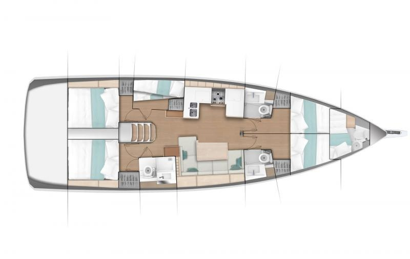 Yacht charter North Aegean - Jeanneau Sun Odyssey 490 on SamBoat