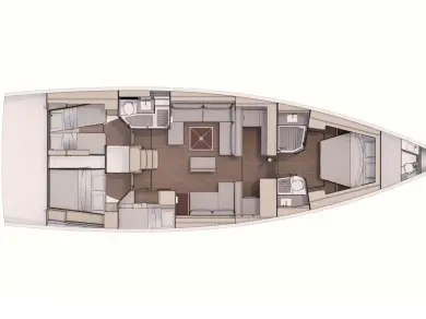 Dufour Dufour 530 charter bareboat or skippered in  Annapolis