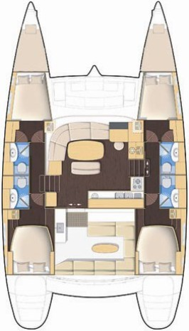 Yacht charter Ko Chang (Koh Chang) - Lagoon Lagoon 440 on SamBoat