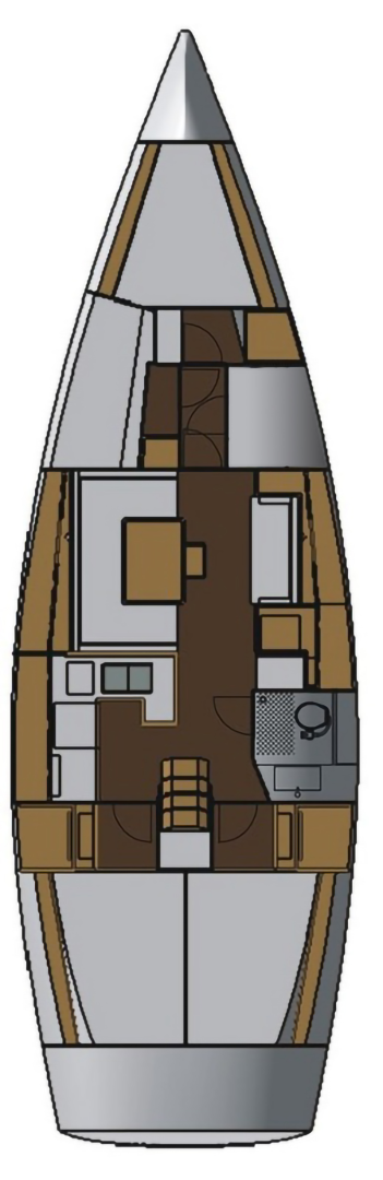 Salona Salona 44 charter bareboat or skippered in  Punat
