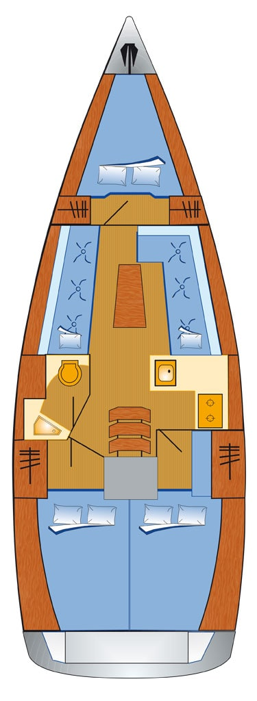 Yacht charter Heiligenhafen - Bavaria Cruiser 34 on SamBoat