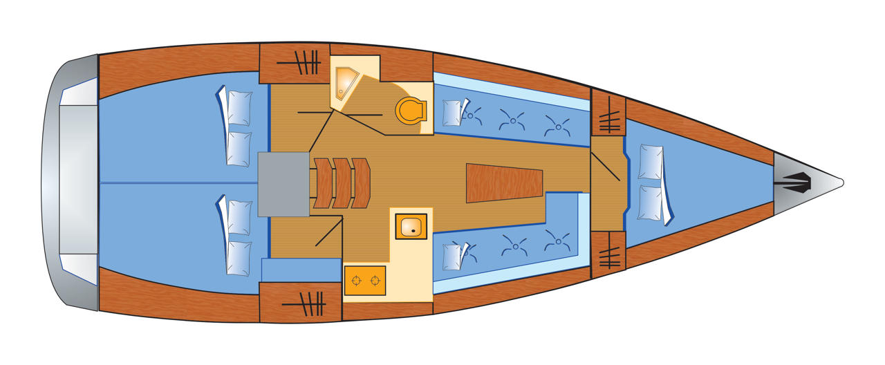 Hire a Bavaria Cruiser 34 Flensburg