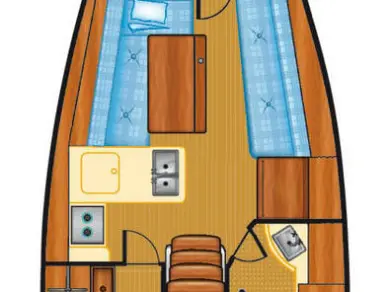 Sailboat hire in Flensburg - Bénéteau Oceanis 31