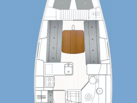 Hire Sailboat Saare Yachts with a boat licence