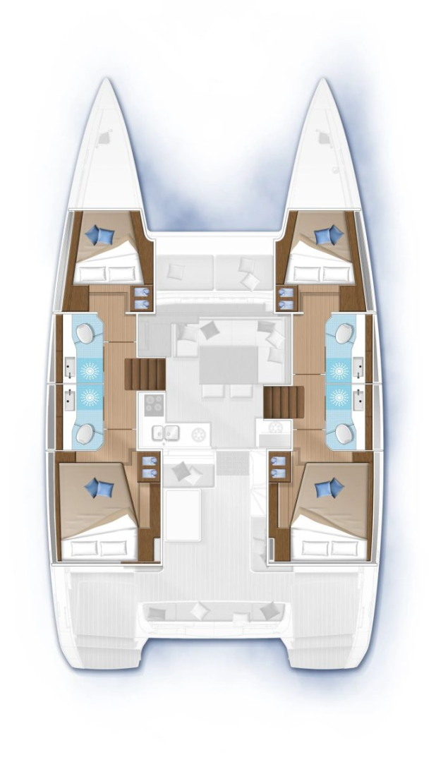 Hire a Lagoon Lagoon 40 Paraty
