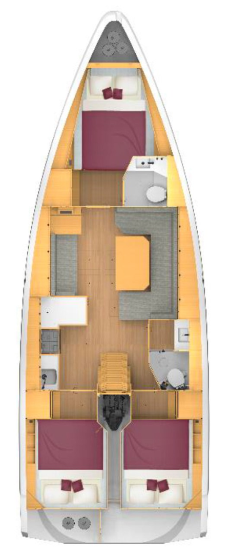 Sailboat hire in Cala d'Or - Bavaria Bavaria C42