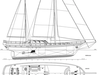 Hire Sailboat with or without skipper Custom Made Bodrum
