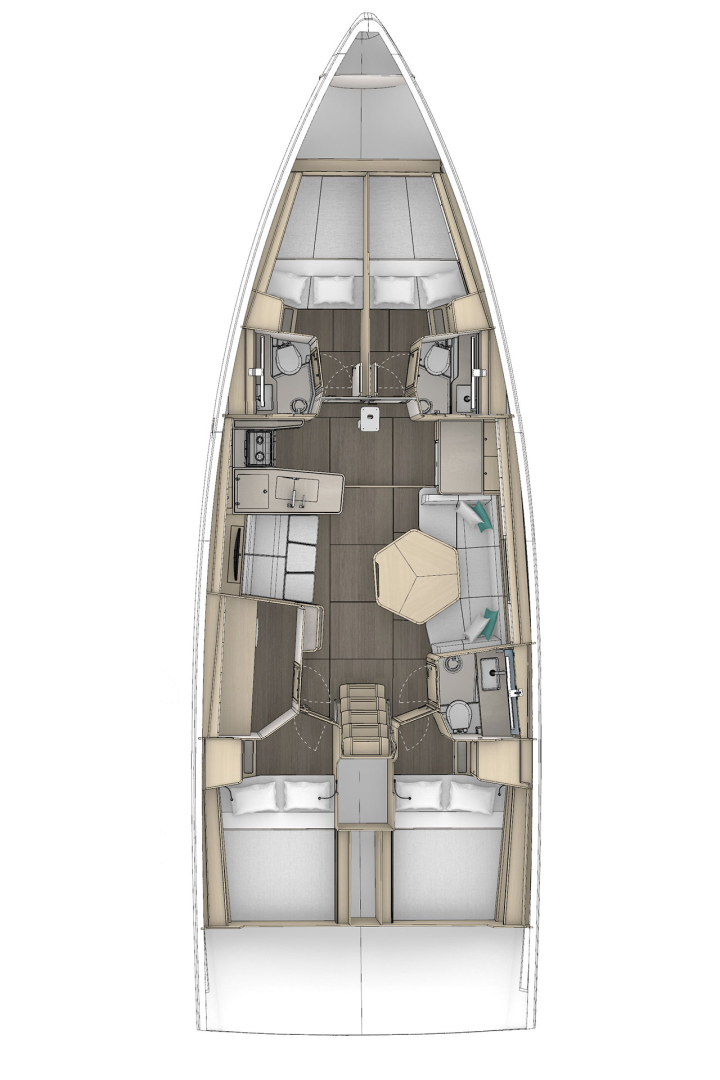 Charter a Dufour Dufour 48 in Procida on Samboat