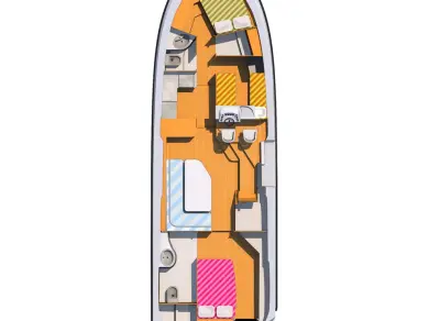 Hire Luxury Yacht Houseboat Holidays Italia S.R.L. with a boat licence