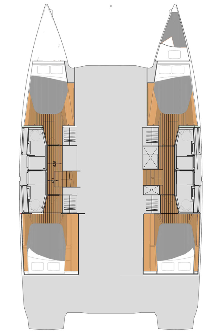 Hire a Fountaine Pajot Elba 45 Road Town