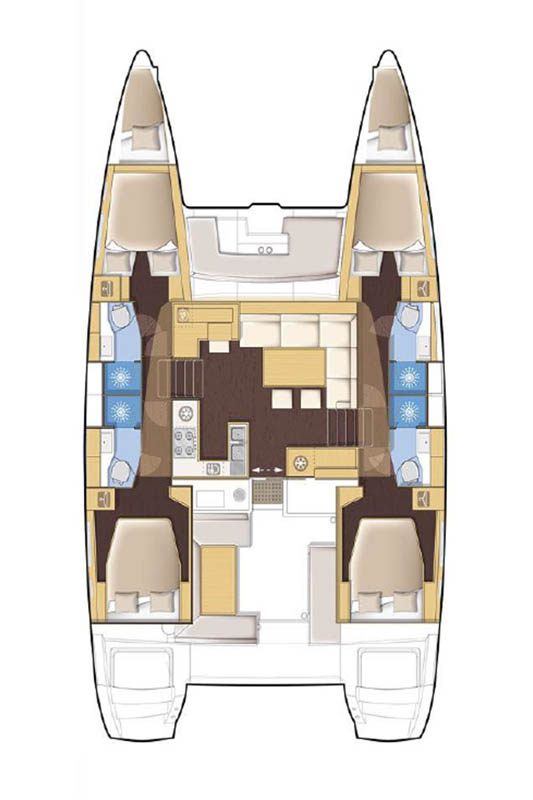 Hire a Lagoon Lagoon 450 F Road Town