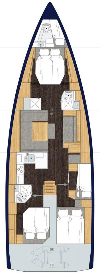 Bavaria Bavaria C50 Style charter bareboat or skippered in  Biograd na Moru