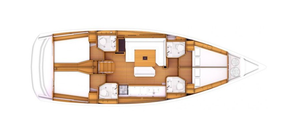 Jeanneau Sun Odyssey 479 charter bareboat or skippered in  Rhodes (City)
