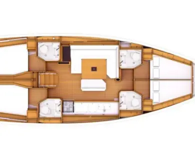 Jeanneau Sun Odyssey 479 charter bareboat or skippered in  Rhodes (City)