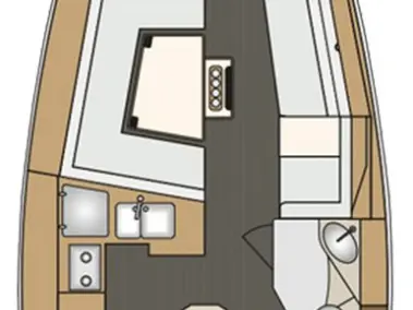Elan Impression 40 charter bareboat or skippered in  Split