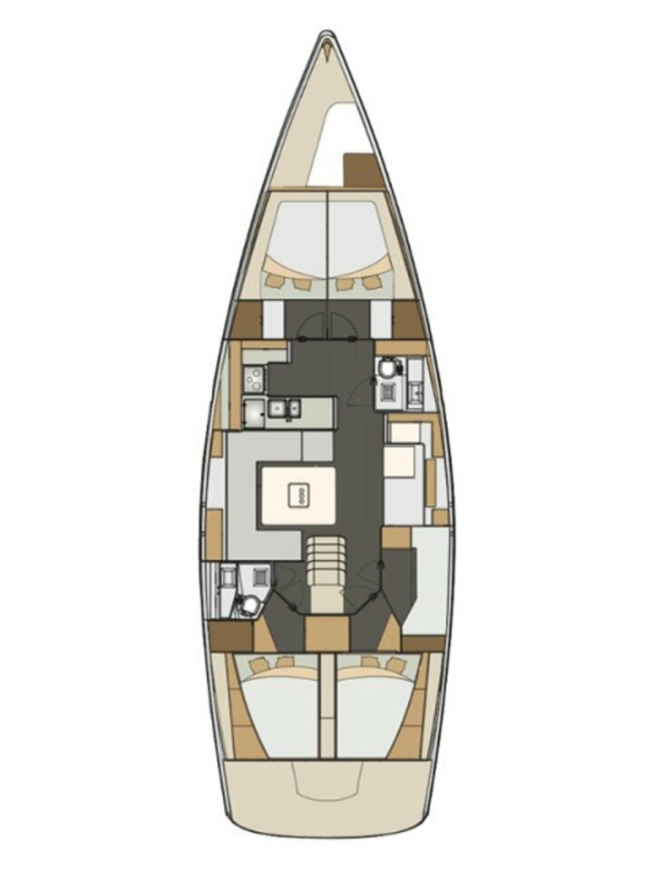 Yacht hire Split cheap Impression 50