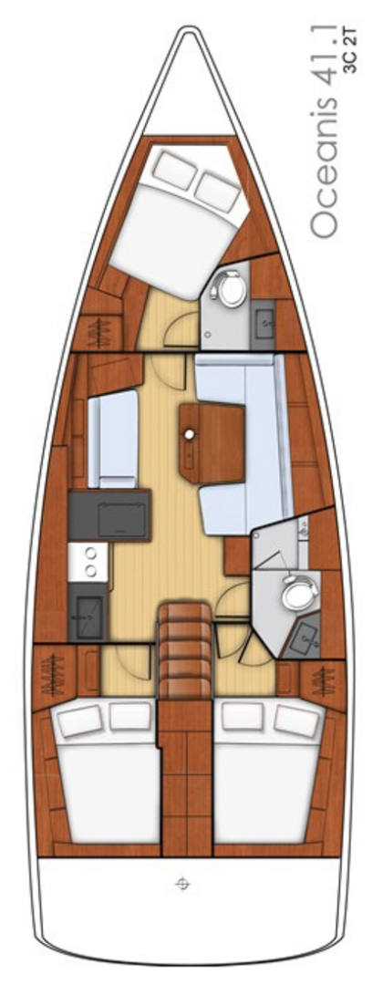 Charter a Bénéteau Oceanis 41.1 in Cecina on Samboat