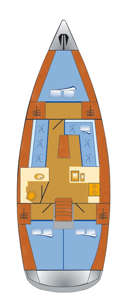 Bavaria Cruiser 37 charter bareboat or skippered in  Pula