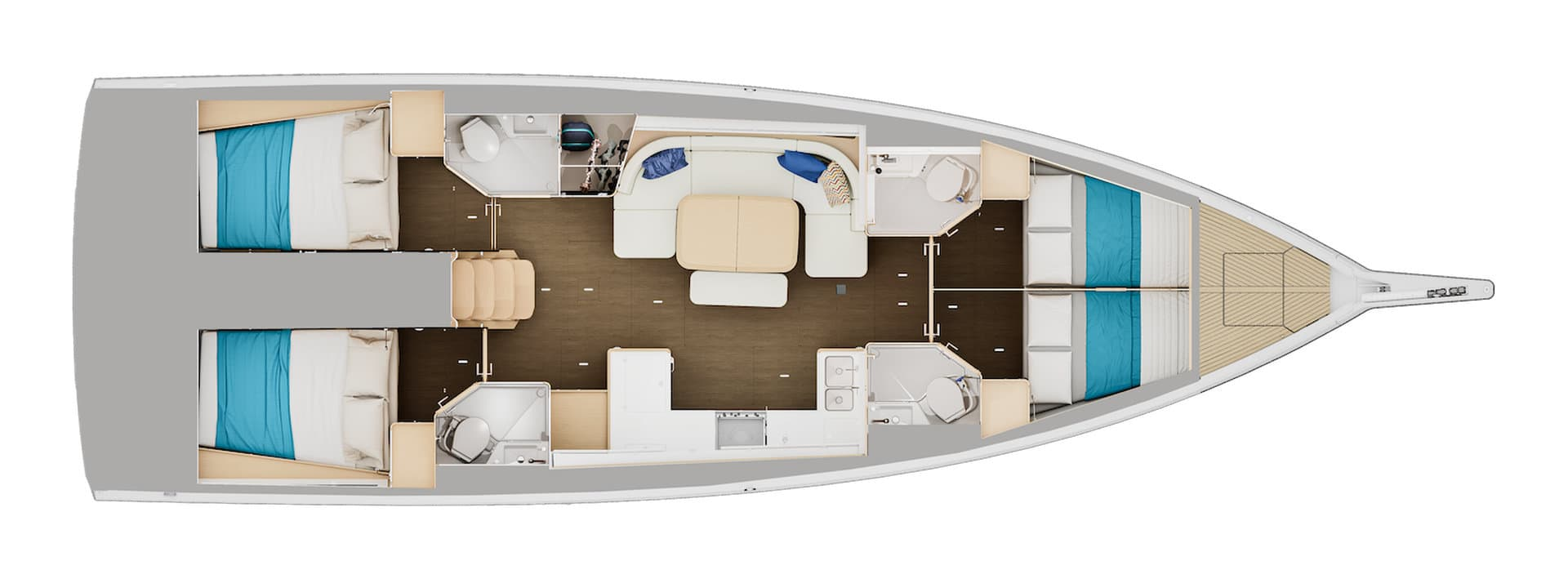 Jeanneau Sun Odyssey 455 charter bareboat or skippered in  Pula