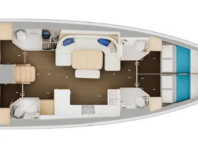 Jeanneau Sun Odyssey 455 charter bareboat or skippered in  Pula