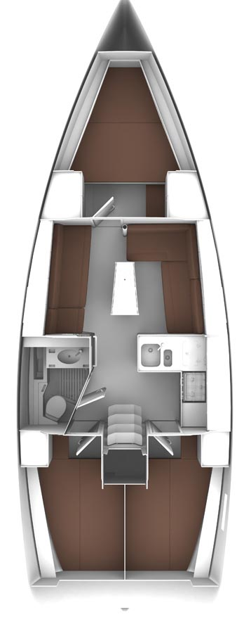 Charter a Bavaria Bavaria Cruiser 37 Style in Zadar on Samboat