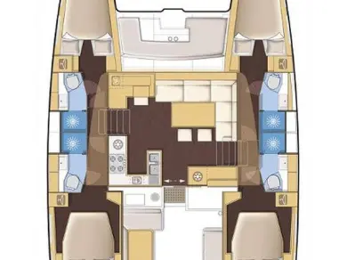Yacht charter Alimos - Lagoon Lagoon 450 F on SamBoat
