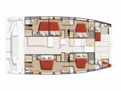 Hire Catamaran with or without skipper Bali Kaštela