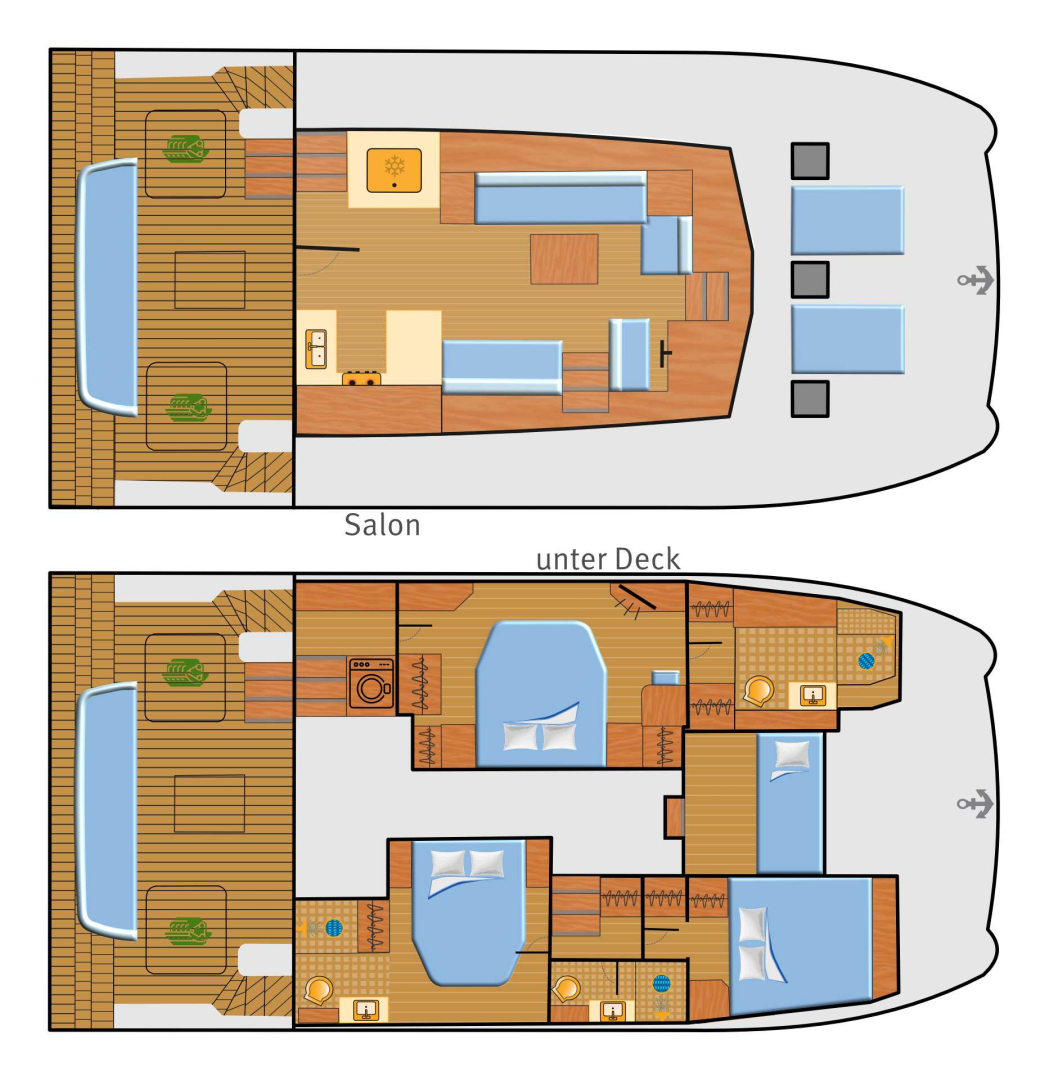 Hire Motorboat with or without skipper Fountaine Pajot Palma de Mallorca
