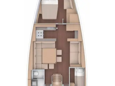 Hire Sailboat Dufour with a boat licence