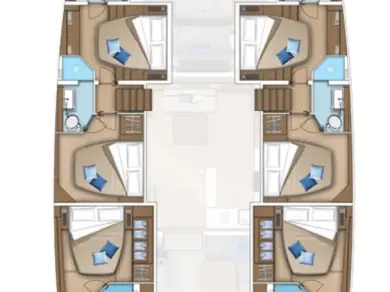 Hire Catamaran Lagoon with a boat licence
