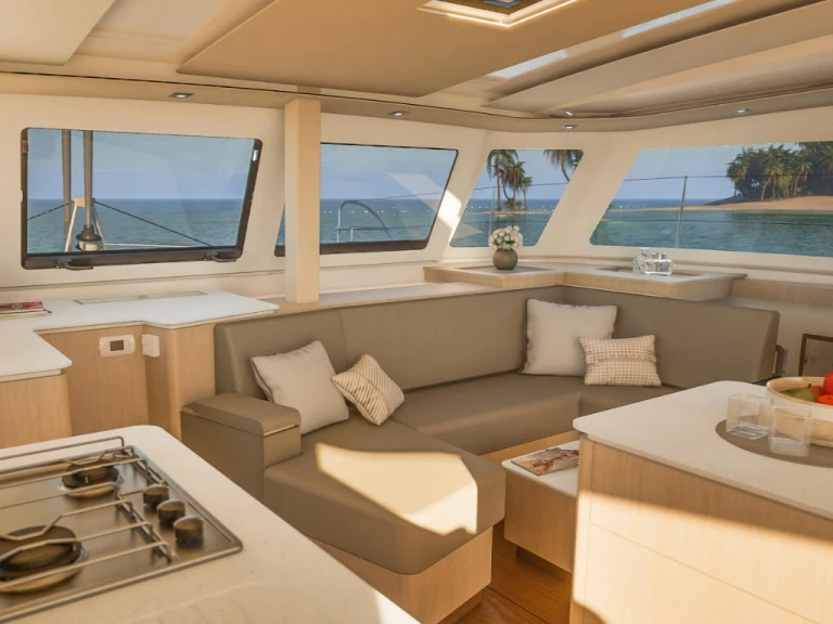 Catamaran hire in Saint-Mandrier-sur-Mer - Fountaine Pajot Fountaine Pajot FP 41 Quatuor 2