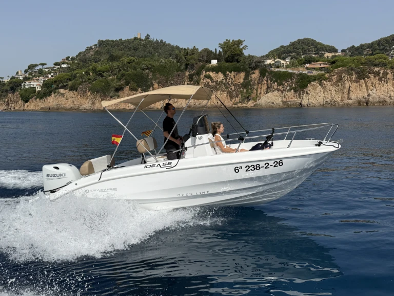 Idea Marine IDEA 58 charter bareboat or skippered in  Blanes