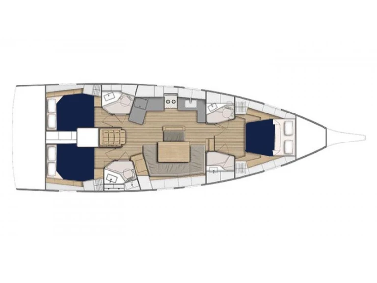Bénéteau Oceanis 46.3 charter bareboat or skippered in  Gros-Islet