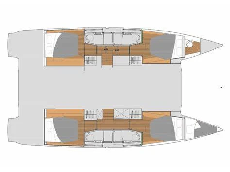 Catamaran hire in Ribishi - Fountaine Pajot Elba 45 - Premium A/C
