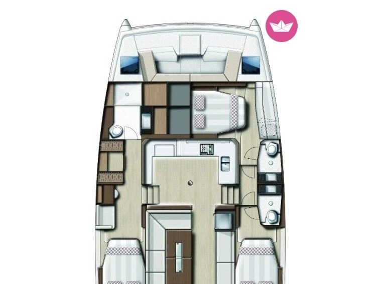 Hire a Bali Bali 4.0 Catspace Le Marin