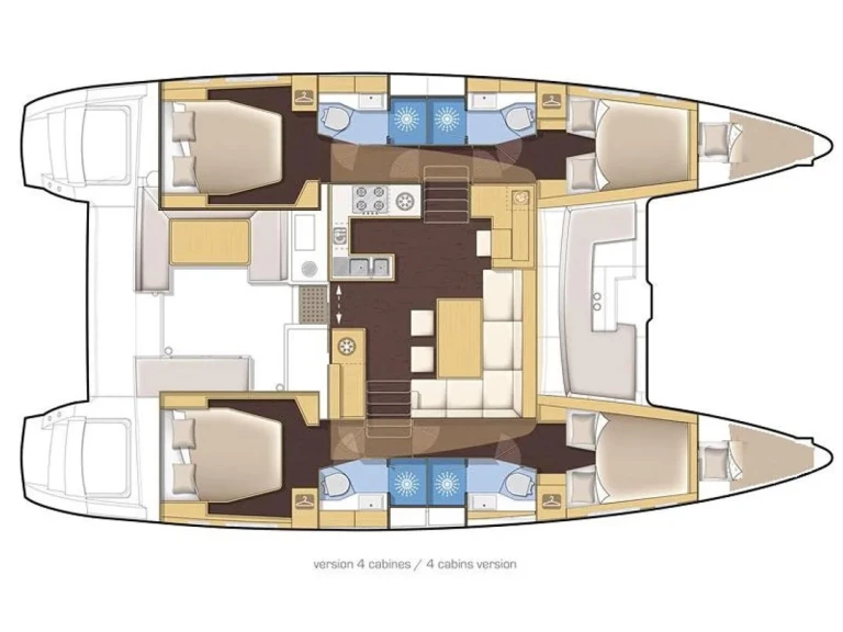 Hire a Lagoon Lagoon 450 Ribishi